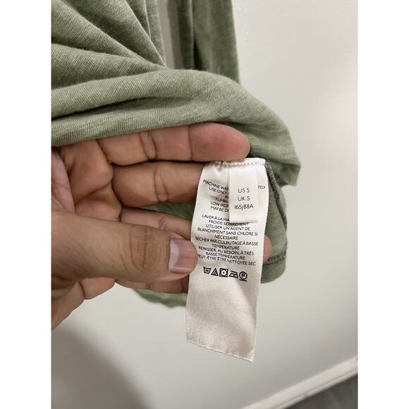 Boho Grunge Minimalist Cabincore Lounge Relaxed Top S Coastal Capsule Y2K 90s - Picture 8 of 15